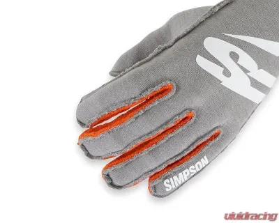Simpson Airspeed Racing Gloves, Size Large, Black, Durable Material, ASAXL Fitment - ASAXL