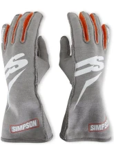 Simpson Airspeed Racing Gloves, Size Large, Black, Durable Material, ASAXL Fitment                                     - ASAXL - Image 5