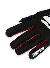 ASKXL Simpson Airspeed Racing Gloves, Size L, Black, Synthetic Leather, 2020-2023 Models                                     - ASKXL - Image 4