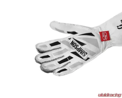 Simpson Airspeed Racing Gloves, Black, Size Large, Durable Material, ASWLG - ASWLG