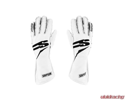 Simpson Airspeed Racing Gloves, Black, Size Large, Durable Material, ASWLG - ASWLG