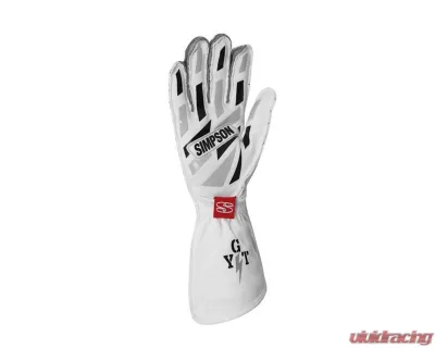 Simpson Airspeed Racing Gloves, Black, Size Large, Durable Material, ASWLG - ASWLG