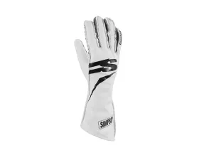 Simpson Airspeed Racing Gloves ASW2X, Black, Medium, Durable Material, Comfortable Fit