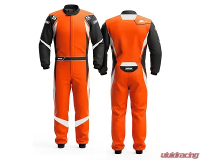 Simpson AIR Strike Karting Suit - Lightweight Polyester, Mesh Ventilation, Adult & Youth Sizes - KAS02301