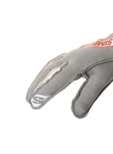 Simpson Supercoil Racing Gloves, SCALG, Size Large, Black, Durable Synthetic Material                                     - SCALG - Image 2