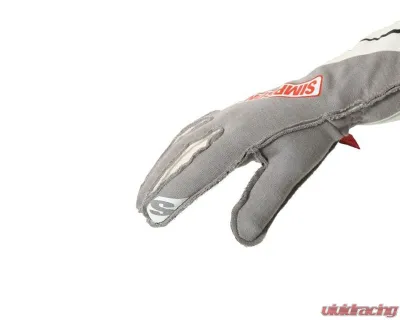 Simpson Supercoil Racing Gloves, SCALG, Size Large, Black, Durable Synthetic Material - SCALG