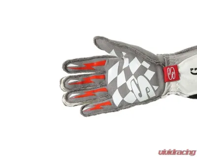 Simpson Supercoil Racing Gloves, SCALG, Size Large, Black, Durable Synthetic Material - SCALG