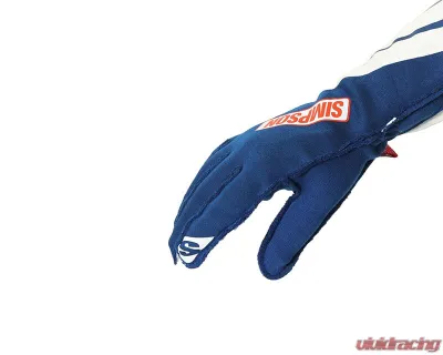 Simpson Supercoil Racing Gloves, Black, Size Large, SCNSM, Durable Material - SCNSM