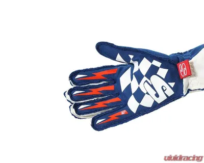Simpson Supercoil Racing Gloves, Black, Size Large, SCNSM, Durable Material - SCNSM
