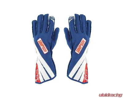 Simpson Supercoil Racing Gloves, Black, Size Large, SCNSM, Durable Material - SCNSM
