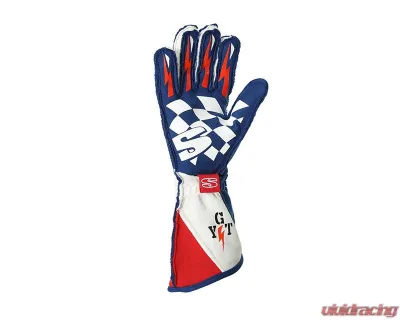 Simpson Supercoil Racing Gloves, Black, Size Large, SCNSM, Durable Material - SCNSM