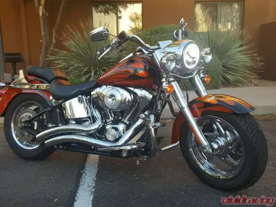 Vision X Lighting XMC 4.5"  Motorcycle LED Passing Lamp Halo Upgrade Kit Chrome Halo - 9904085