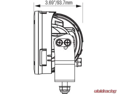 Vision X Lighting Pair 4.7? CG2 LED Light Cannon - 9907468