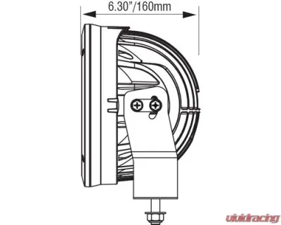 Vision X Lighting Two Light 8.7" CG2 Multi-LED Light Cannon Clear Lens - 9907451