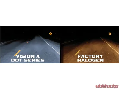 Vision X Lighting H1 55 watts D Series Halogen Headlight Bulb - 4001589
