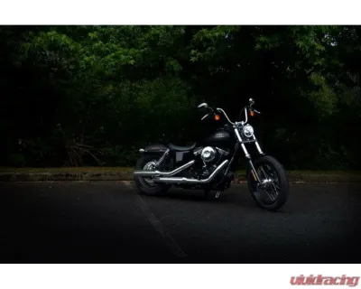 Vision X Lighting 5.75" XMC LED Headlight w/Low-High-Halo, Single Light, Black Chrome Harley-Davidson - 9895659