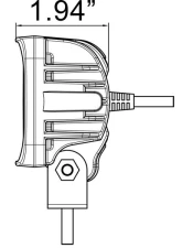 Vision X Lighting DURA Mini LED Light 60 degree Wide beam                                     - 9895499 - Image 6