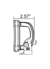 Vision X Lighting Duralux 6 LED Single Light 10 degree Wide beam                                     - 9891125 - Image 3