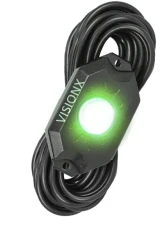 Vision X Lighting 9 Watt LED Rock Light Single Pod Green                                     - 9929279 - Image 4