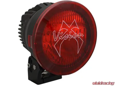 Vision X Lighting 6.7" Cannon Polycarbonate Covers Red - 9888477