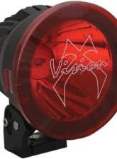 Vision X Lighting 6.7" Cannon Polycarbonate Covers Combo Beam Patterns Red                                     - 9895727 - Image 2
