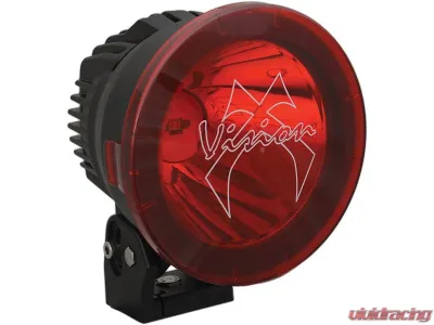 Vision X Lighting 6.7" Cannon Polycarbonate Covers Combo Beam Patterns Red - 9895727