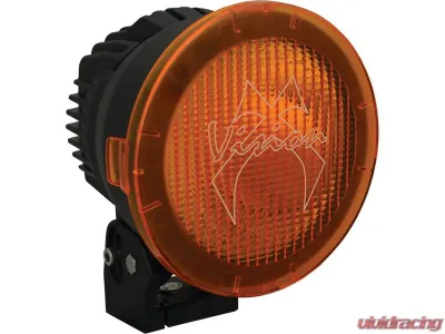 Vision X Lighting 6.7" Cannon Polycarbonate Covers Flood Beam Yellow - 9888521