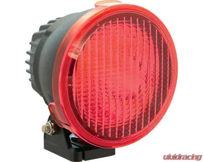 Vision X Lighting 4.7" Cannon Polycarbonate Covers Flood Beam Patterns Red - 9157634