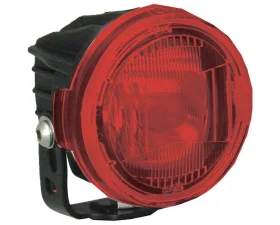 Vision X Lighting Optimus Round Polycarbonate Light Covers Euro Beam Red