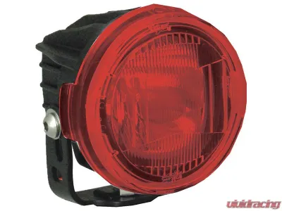 Vision X Lighting Optimus Round Polycarbonate Light Covers Euro Beam Red - 9889726