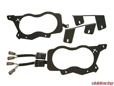 Vision X Lighting Factory Headlight Bracket Polaris RZR 2008-2017 - 9897509