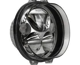 Vision X Lighting XMC Headlight Finsih Black Chrome Housing Harley-Davidson Road Glide 2004-2013