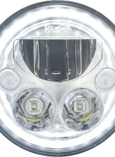 Vision X Lighting Single Light 7" Round VX LED Headlight Jeep JK                                     - 9891217 - Image 3
