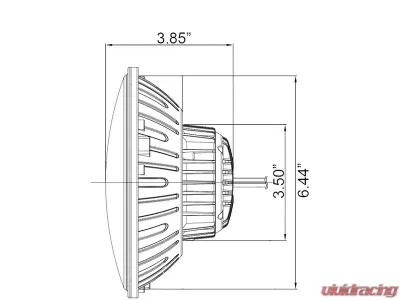 Vision X Lighting LED Headlights Jeep Wrangler 2007-2017 - 9892825