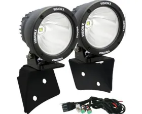 Vision X Lighting A-Pillar Light Mount Jeep JK 2007-2017