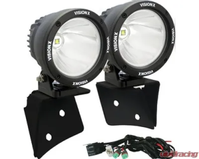 Vision X Lighting A-Pillar Light Mount Jeep JK 2007-2017 - 9888392
