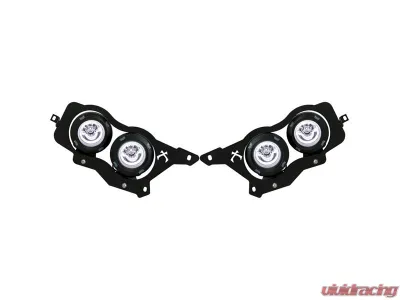 Vision X Lighting Factory Headlight Upgrade Brackets Only Polaris RZR 2008-2017 - 9898643