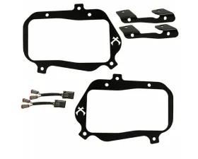 Vision X Lighting Factory Headlight Upgrade Brackets Only Polaris RZR 2008-2017