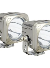 Vision X Lighting 3.0" Square Optimus Single 10 degree Wide beam Chrome                                     - 9130729 - Image 9