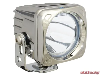 Vision X Lighting 3.0" Square Optimus Single Light Chrome 10 Degrees Beam Light - 9124247