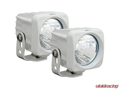 Vision X Lighting 3.0" Square Optimus 20 degree Wide beam White - Pair - 9148274