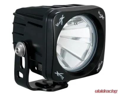 Vision X Lighting Optimus Black Square 10W LED Flood Light - Pair - 9137926