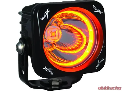 Vision X Lighting 3.0-3.7" Optimus 15 Degree Beam Amber Halo - 9907178