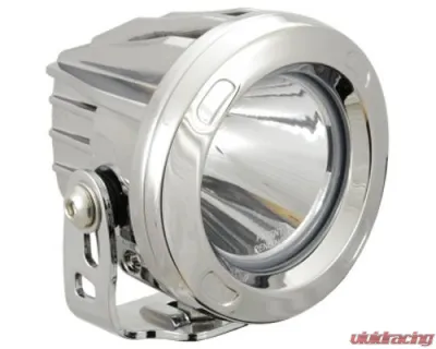 Vision X Lighting 3.7" Round Optimus Pair 60 degree Wide beam Chrome - 9149714