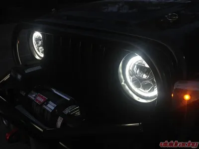 Vision X Lighting LED Headlights Jeep Wrangler 2007-2017 - 9892825