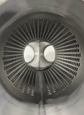 Ticon Industries 17in Overall Length 3in Oval Titanium Muffler - 3in Center In/2.5in Dual Outlet                                     - 116-07623-0120 - Image 4