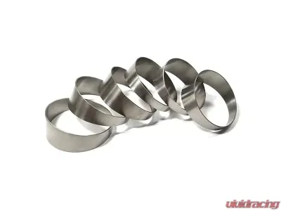 Ticon Industries 1.5in 7.5 Degree 2.25in CLR Loose Radius 1mm Wall Titanium Pie Cuts - 6pk - 109-03802-0003