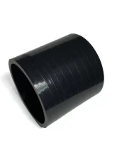 Ticon Industries 4-Ply Black 6.0in Straight Silicone Coupler                                     - 131-15203-0401 - Image 2