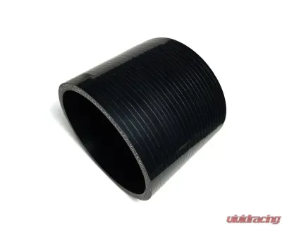 Ticon Industries 4-Ply Black 6.0in Straight Silicone Coupler - 131-15203-0401