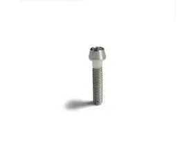 Ticon Industries Titanium Screw Taper Socket Cap M5x10x.8TP 4mm Allen Head